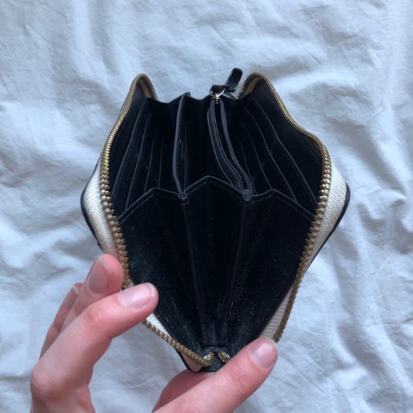 Kate Spade wallet - black and beige/stone - Picture 9 of 10